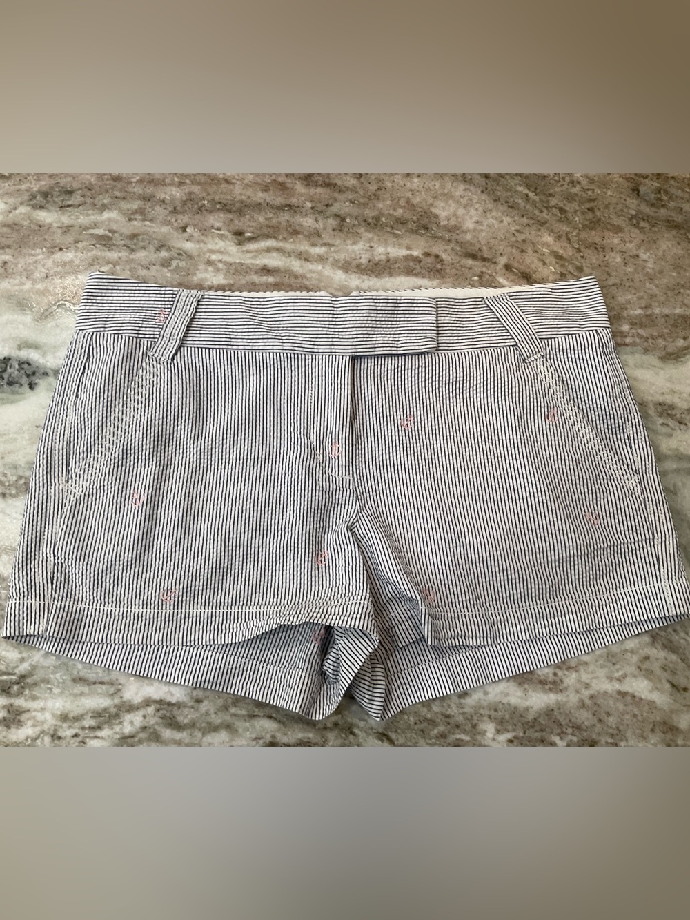 J.Crew City Fit women's seersucker shorts